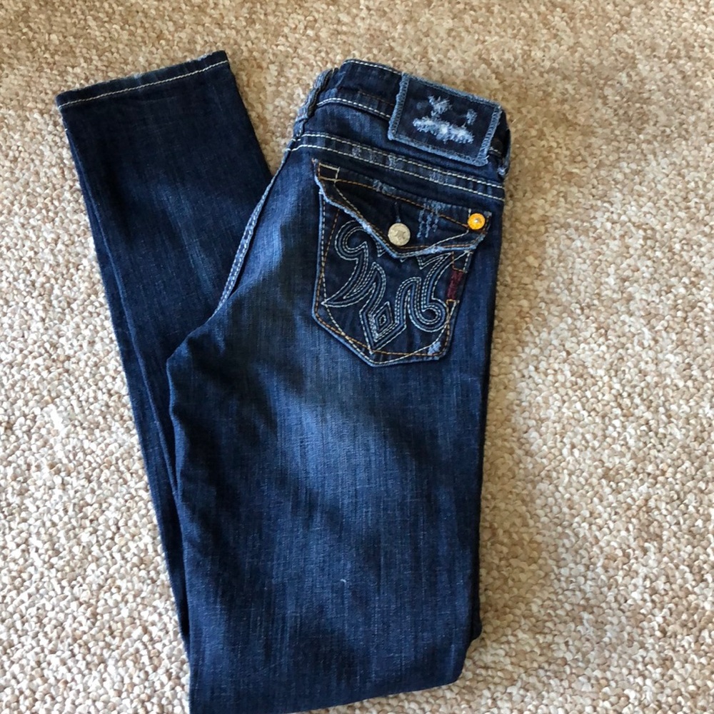 MEK distressed jeans